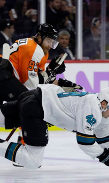 Booed off the ice: Sharks send Flyers to 9th straight loss (Nov 28, 2017)